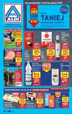 Aldi - gazetka promocyjna Pełny katalog! od poniedziałku 14.09 do soboty 19.09