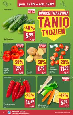 Aldi - gazetka promocyjna Pełny katalog! od poniedziałku 14.09 do soboty 19.09 - strona 2