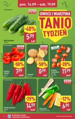 Aldi - gazetka promocyjna Pełny katalog! od poniedziałku 14.09 do soboty 19.09 - strona 2