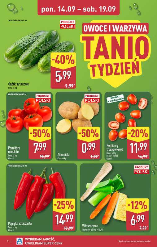 Aldi - gazetka promocyjna Pełny katalog! od poniedziałku 14.09 do soboty 19.09 - strona 2