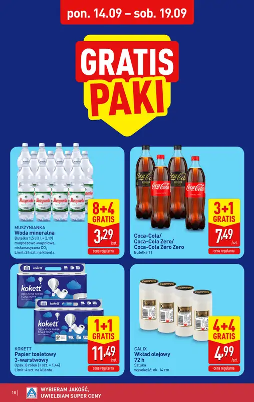 Aldi - gazetka promocyjna Pełny katalog! od poniedziałku 14.09 do soboty 19.09 - strona 18