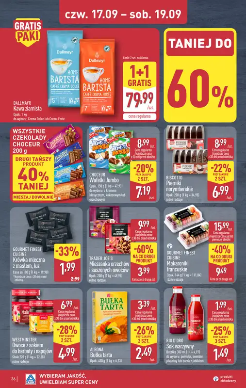 Aldi - gazetka promocyjna Pełny katalog! od poniedziałku 14.09 do soboty 19.09 - strona 36