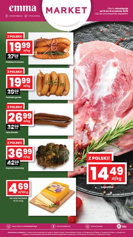 emma MARKET - gazetka promocyjna Oferta spożywcza Emma Market od czwartku 10.09 do środy 16.09 - strona 2