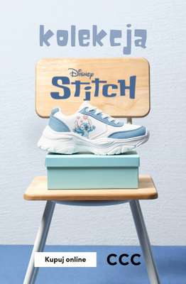 CCC - gazetka promocyjna Kolekcja dziewczęca Stitch od piątku 11.09 