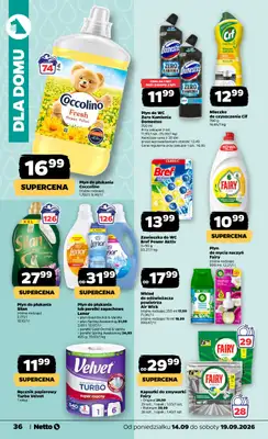 Netto - gazetka promocyjna Gazetka spożywcza od poniedziałku 14.09 do soboty 19.09 - strona 36