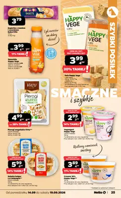 Netto - gazetka promocyjna Gazetka spożywcza od poniedziałku 14.09 do soboty 19.09 - strona 25