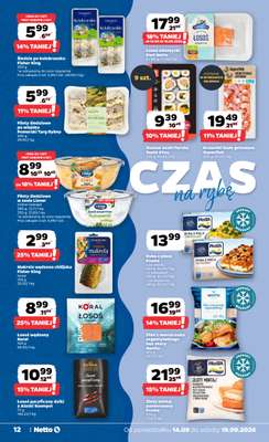 Netto - gazetka promocyjna Gazetka spożywcza od poniedziałku 14.09 do soboty 19.09 - strona 12