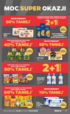 Netto - gazetka promocyjna Gazetka spożywcza od poniedziałku 14.09 do soboty 19.09 - strona 7