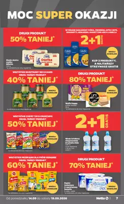 Netto - gazetka promocyjna Gazetka spożywcza od poniedziałku 14.09 do soboty 19.09 - strona 7