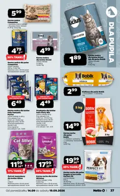 Netto - gazetka promocyjna Gazetka spożywcza od poniedziałku 14.09 do soboty 19.09 - strona 37