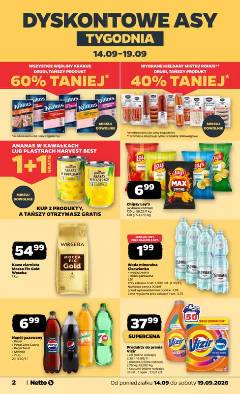 Netto - gazetka promocyjna Gazetka spożywcza   - strona 2