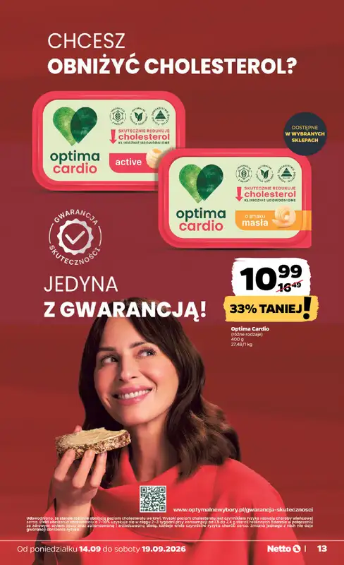 Netto - gazetka promocyjna Gazetka spożywcza od poniedziałku 14.09 do soboty 19.09 - strona 13