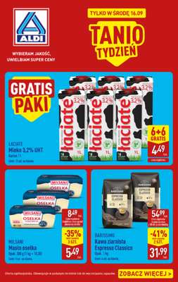 Aldi - gazetka promocyjna Tak tanio w Aldi! od środy 16.09 do środy 16.09