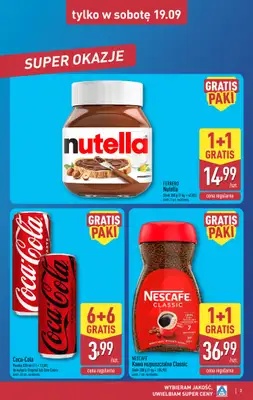 Aldi - gazetka promocyjna Weekend super cen w Aldi! od czwartku 17.09 do soboty 19.09 - strona 3