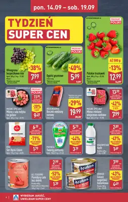 Aldi - gazetka promocyjna Weekend super cen w Aldi! od czwartku 17.09 do soboty 19.09 - strona 4