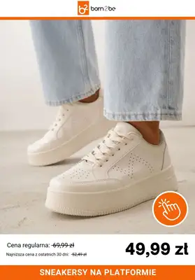 Born2be - gazetka promocyjna Sneakersy za max 69,99 zł od czwartku 10.09 do poniedziałku 21.09 - strona 4
