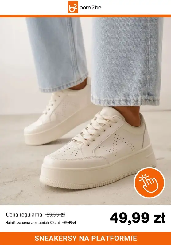 Born2be - gazetka promocyjna Sneakersy za max 69,99 zł od czwartku 10.09 do poniedziałku 21.09 - strona 4