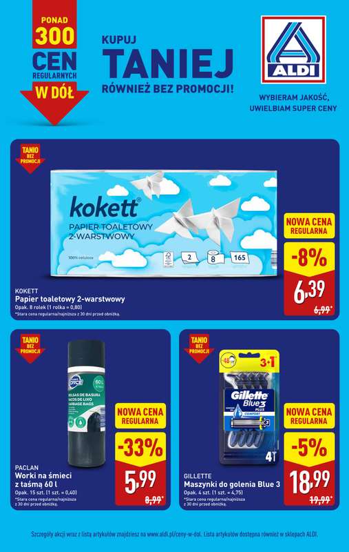 Aldi - gazetka promocyjna Stała obniżka cen! od poniedziałku 14.09 do soboty 10.10 - strona 20