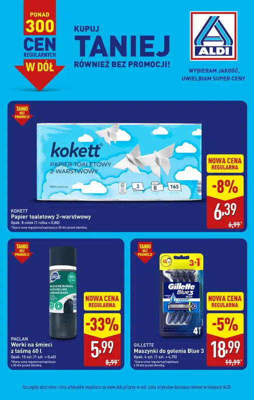 Aldi - gazetka promocyjna Stała obniżka cen! od poniedziałku 14.09 do soboty 10.10 - strona 20