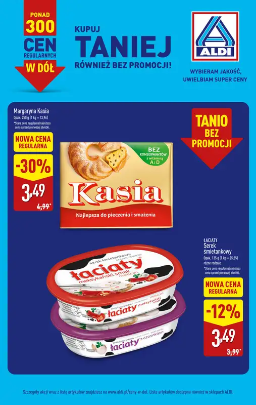 Aldi - gazetka promocyjna Stała obniżka cen! od poniedziałku 14.09 do soboty 10.10 - strona 6