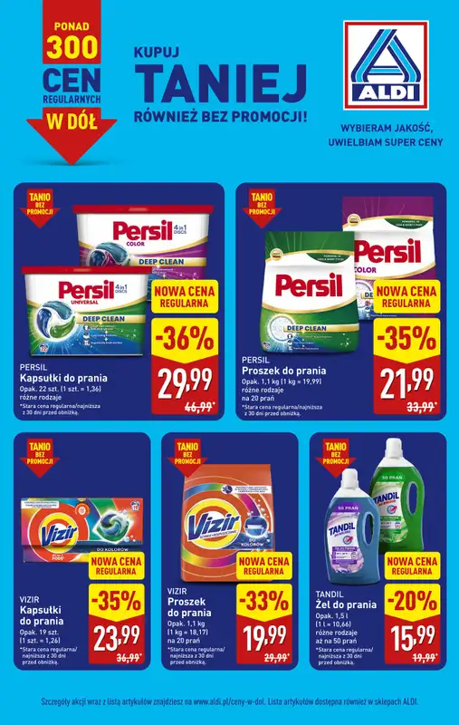 Aldi - gazetka promocyjna Stała obniżka cen! od poniedziałku 14.09 do soboty 10.10 - strona 17