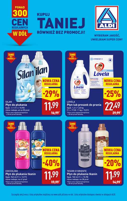 Aldi - gazetka promocyjna Stała obniżka cen! od poniedziałku 14.09 do soboty 10.10 - strona 18