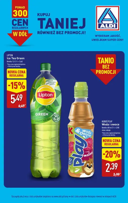 Aldi - gazetka promocyjna Stała obniżka cen! od poniedziałku 14.09 do soboty 10.10 - strona 11