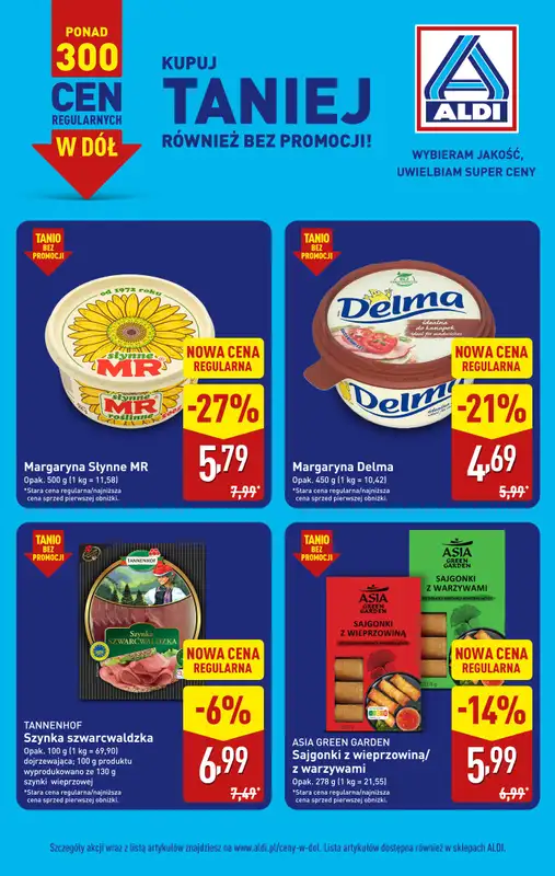 Aldi - gazetka promocyjna Stała obniżka cen! od poniedziałku 14.09 do soboty 10.10 - strona 7