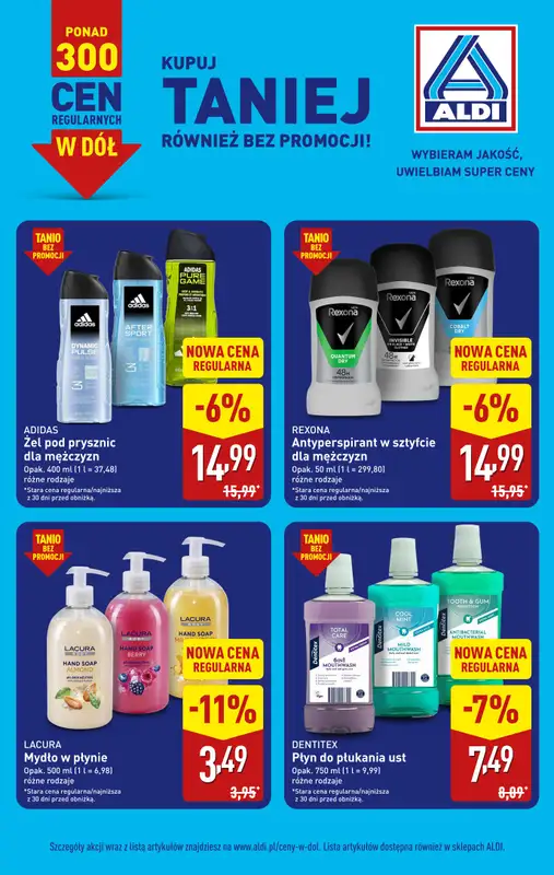 Aldi - gazetka promocyjna Stała obniżka cen! od poniedziałku 14.09 do soboty 10.10 - strona 19