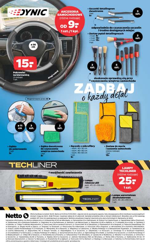 Netto - gazetka promocyjna Inspiracje tygodnia Strefa porządków od poniedziałku 14.09 do soboty 19.09 - strona 3