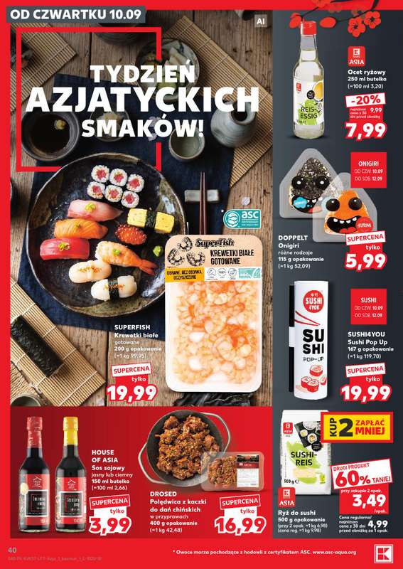 Kaufland - gazetka promocyjna Gazetka Tygodnia od czwartku 10.09 do środy 16.09 - strona 40