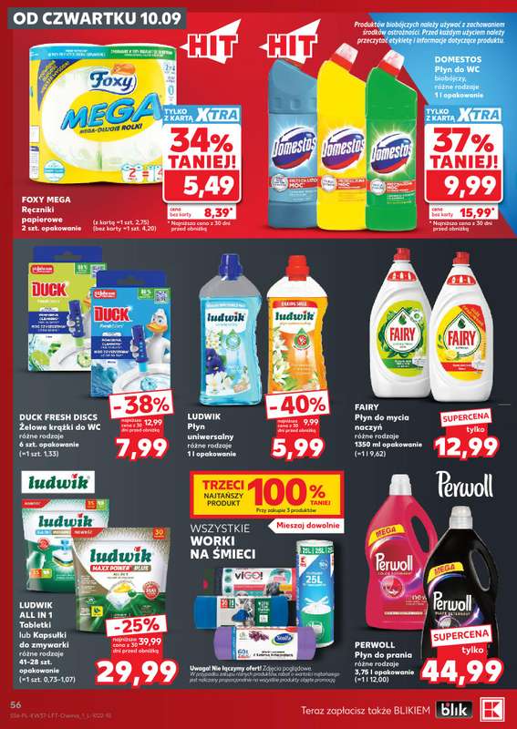 Kaufland - gazetka promocyjna Gazetka Tygodnia od czwartku 10.09 do środy 16.09 - strona 56