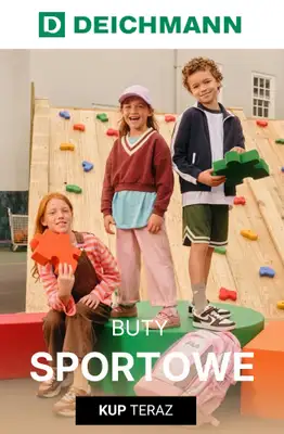 Deichmann - gazetka promocyjna Buty sportowe do szkoły od czwartku 10.09 
