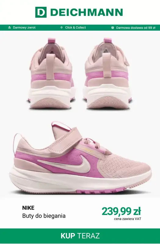 Deichmann - gazetka promocyjna Buty sportowe do szkoły od czwartku 10.09  - strona 3