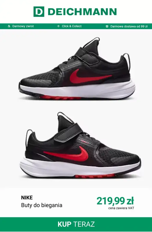 Deichmann - gazetka promocyjna Buty sportowe do szkoły od czwartku 10.09  - strona 8