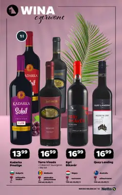Netto - gazetka promocyjna Mocna Kolekcja - Wina od poniedziałku 14.09 do soboty 26.09 - strona 13