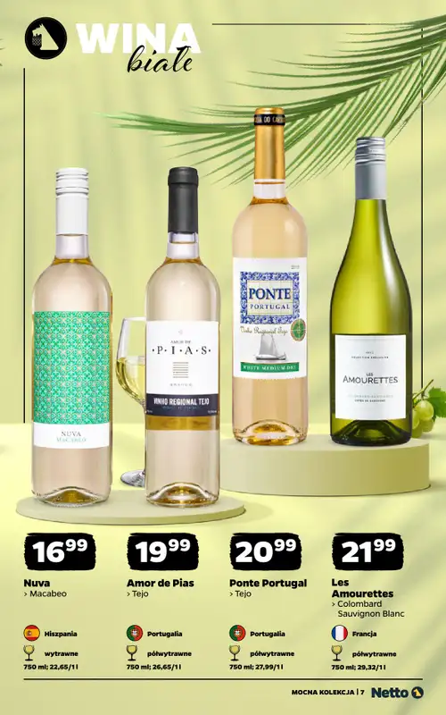 Netto - gazetka promocyjna Mocna Kolekcja - Wina od poniedziałku 14.09 do soboty 26.09 - strona 7