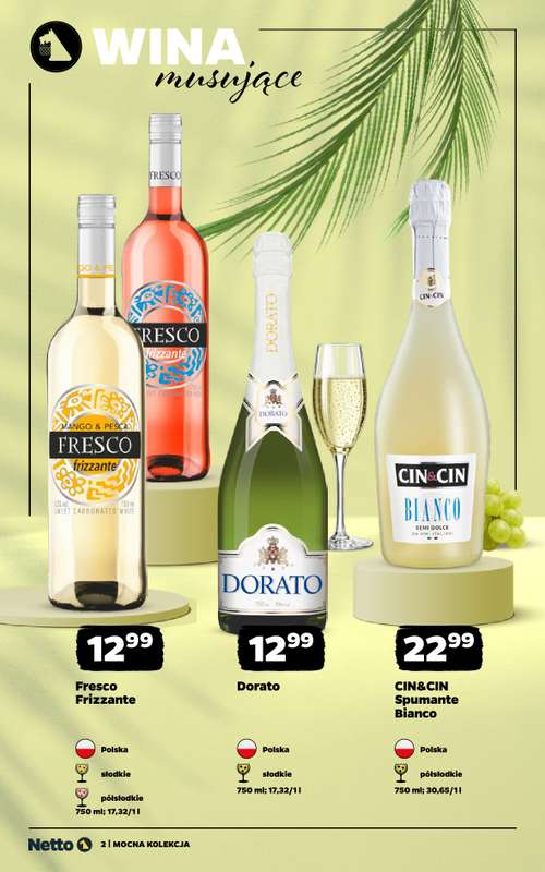 Netto - gazetka promocyjna Mocna Kolekcja - Wina od poniedziałku 14.09 do soboty 26.09 - strona 2