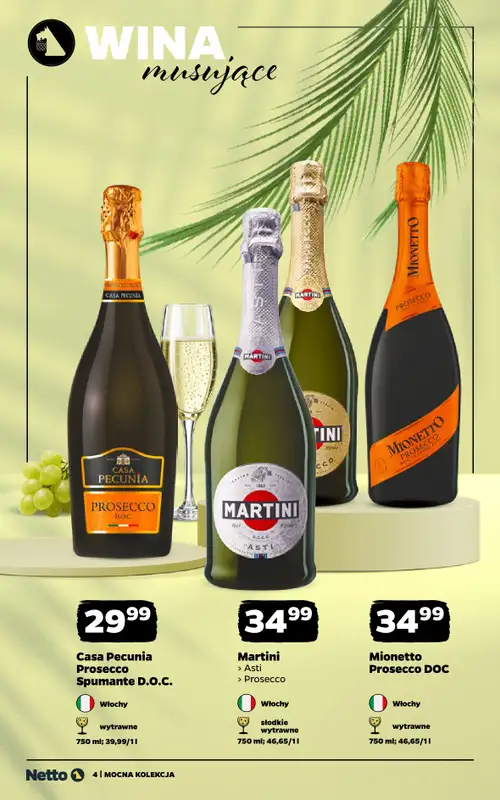 Netto - gazetka promocyjna Mocna Kolekcja - Wina od poniedziałku 14.09 do soboty 26.09 - strona 4