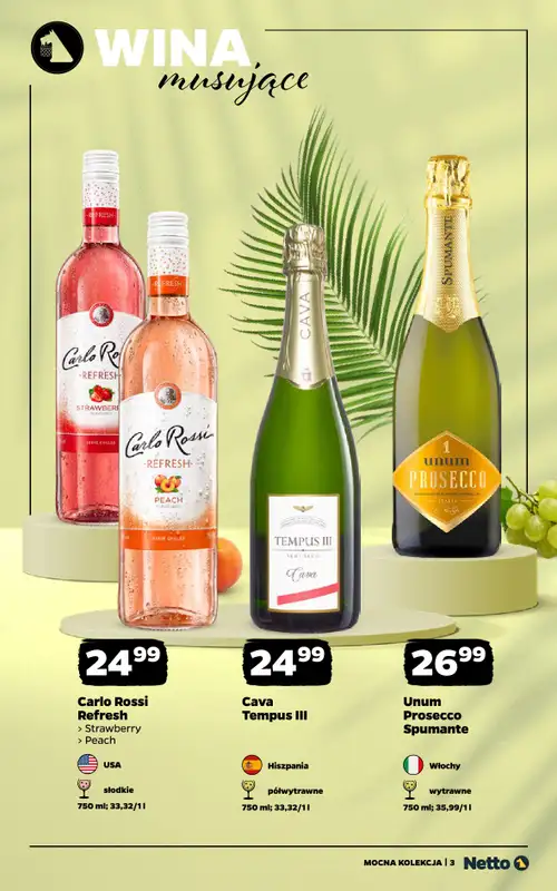 Netto - gazetka promocyjna Mocna Kolekcja - Wina   - strona 3