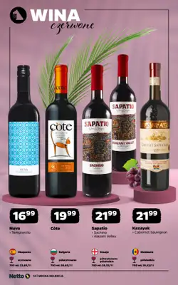 Netto - gazetka promocyjna Mocna Kolekcja - Wina od poniedziałku 14.09 do soboty 26.09 - strona 14