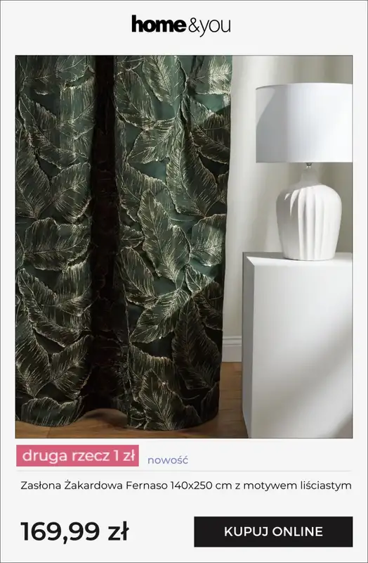 home&you - gazetka promocyjna Druga rzecz za 1 zł! od czwartku 10.09 do wtorku 15.09 - strona 7