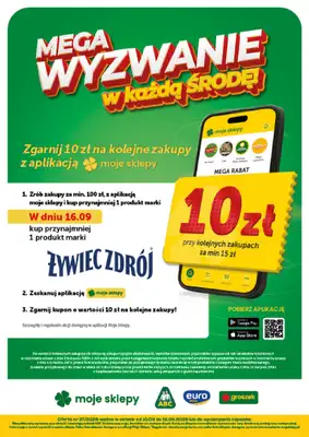 Groszek - gazetka promocyjna Gazetka Minimarket  do środy 16.09 - strona 16