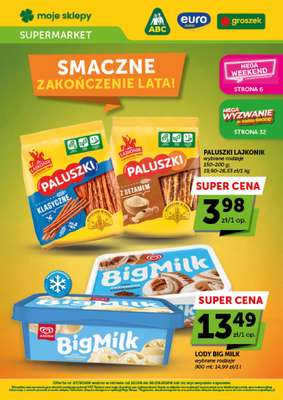 Groszek - gazetka promocyjna Gazetka Supermarket  do środy 16.09