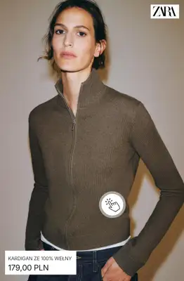 Zara - gazetka promocyjna Kardigany od czwartku 10.09  - strona 5
