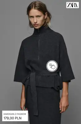 Zara - gazetka promocyjna Kardigany od czwartku 10.09  - strona 11