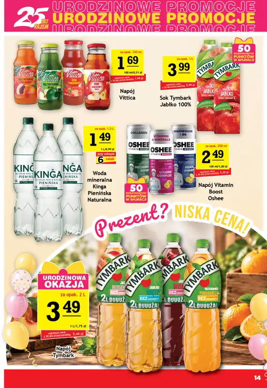 Gram Market - gazetka promocyjna Gazetka od środy 16.09 do wtorku 22.09 - strona 14