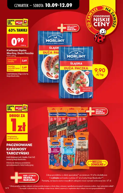 Biedronka - gazetka promocyjna Od czwartku od czwartku 10.09 do środy 16.09 - strona 8