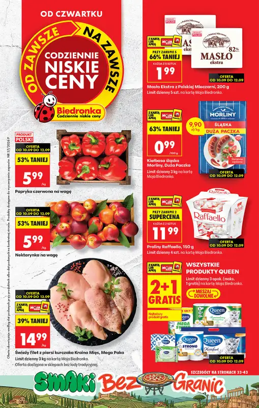 Biedronka - gazetka promocyjna Od czwartku  