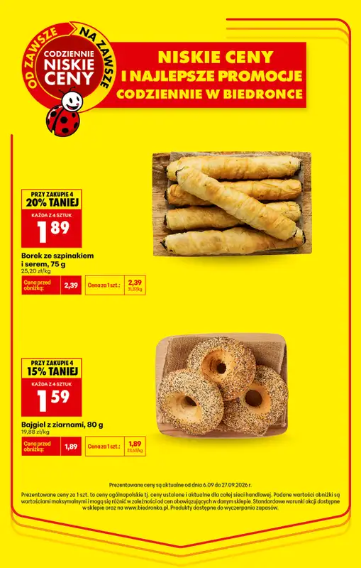 Biedronka - gazetka promocyjna Od czwartku od czwartku 10.09 do środy 16.09 - strona 27